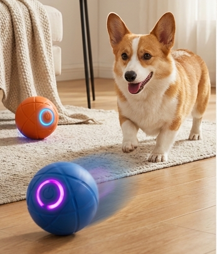 Juguete Saltarín Para Perros y Gatos